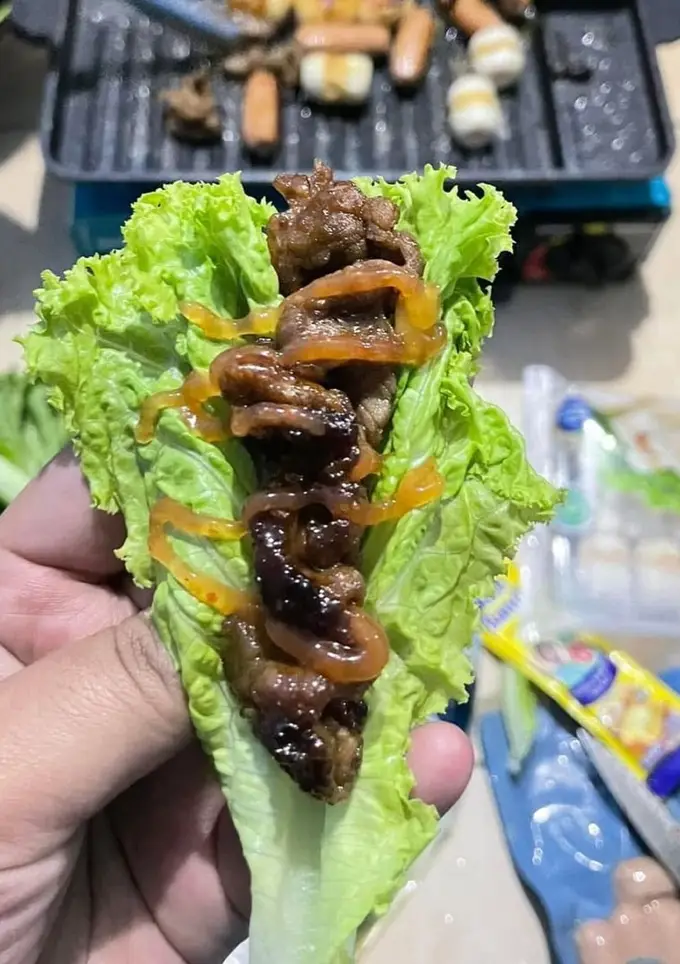 Grill Slice Sapi untuk Tahun Baru