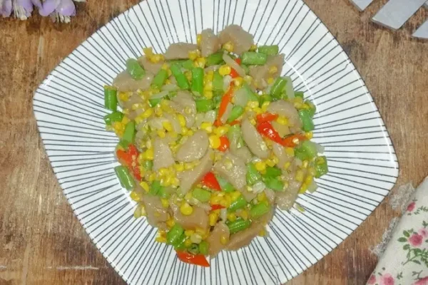 Resep Praktis: Tumis Buncis Bakso Jagung Lezat Resep Praktis: Tumis Buncis Bakso Jagung Lezat